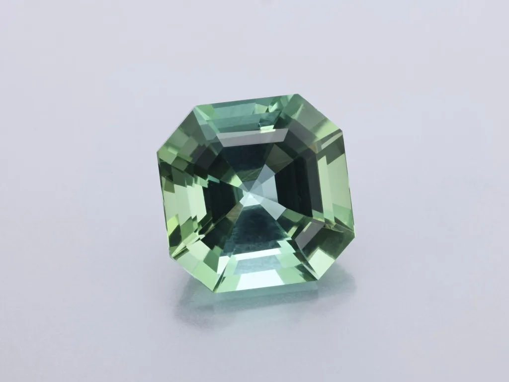 3.08ct Green Tourmaline, Emerald Cut gemstone