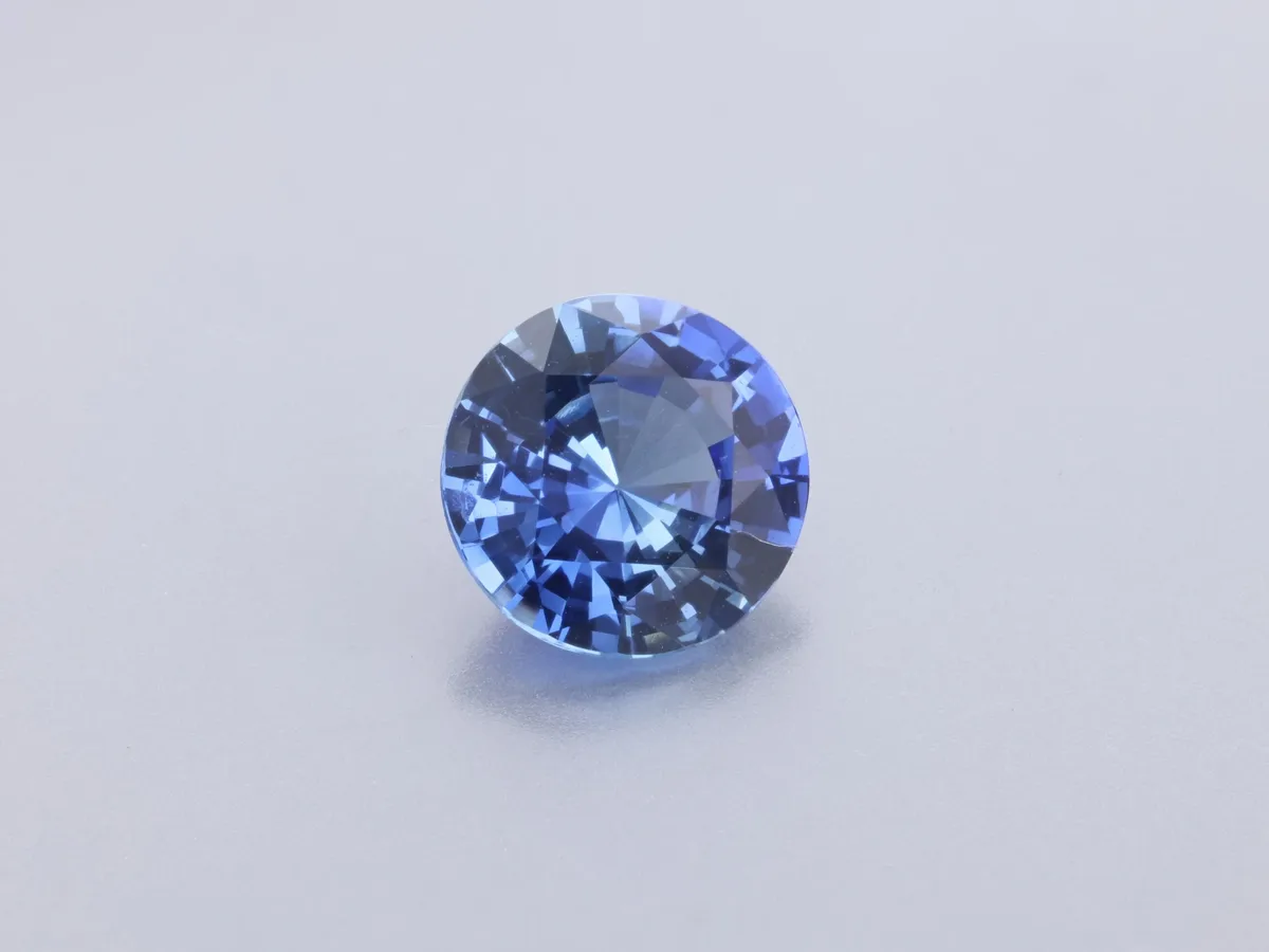 0.99ct Blue Sapphire, Round gemstone