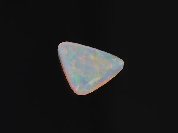 0.37ct Parti Opal, Triangle cut gemstone