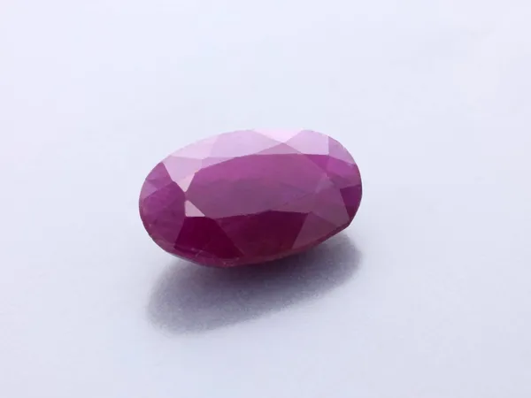 1.61ct Red Ruby, Oval cut gemstone