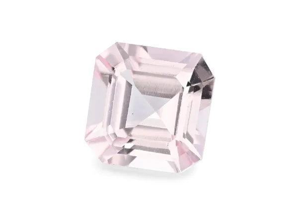 2.27ct Pink Morganite, Emerald Cut gemstone