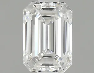 0.72ct EMERALD F VS1 Lab diamond