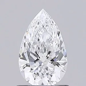 0.76ct PEAR D IF Lab diamond