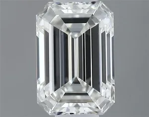 0.3ct EMERALD G VVS2 Natural diamond