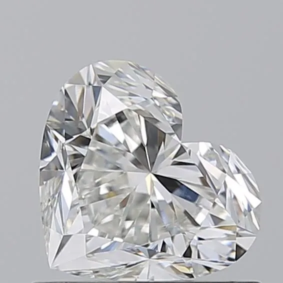 0.81ct HEART H VVS2 Natural diamond