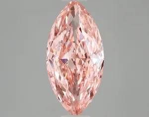 2.39ct MARQUISE Fancy Vivid Pink VS2 Coloured Lab diamond