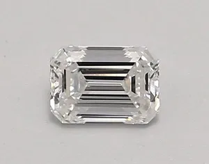 0.64ct EMERALD D VVS2 Lab diamond