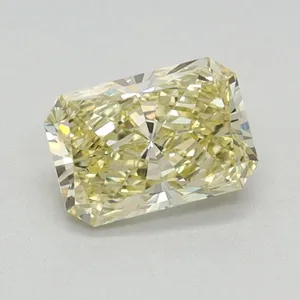 0.57ct RADIANT Fancy Intense Yellow VS1 Coloured Lab diamond