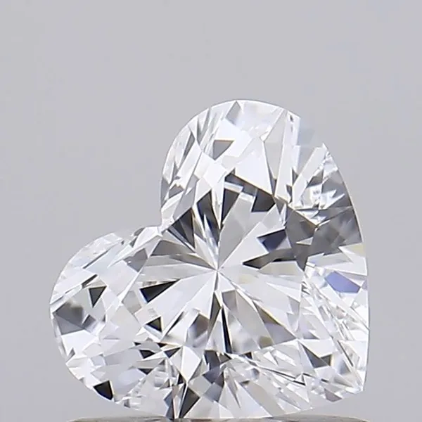 0.71ct HEART D FL Lab diamond