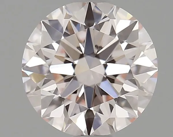 0.72ct ROUND Fancy Pink VVS2 Coloured Lab diamond