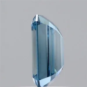 1.06ct EMERALD Fancy Vivid Blue VS1 Coloured Lab diamond