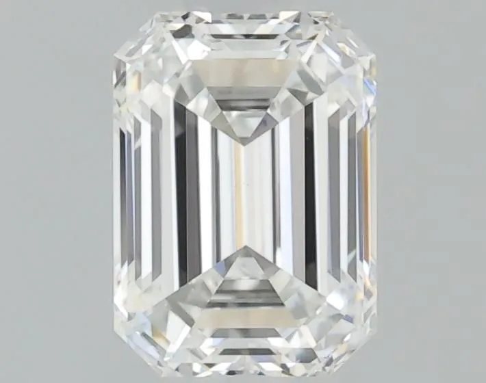 0.54ct EMERALD F VS1 Natural diamond