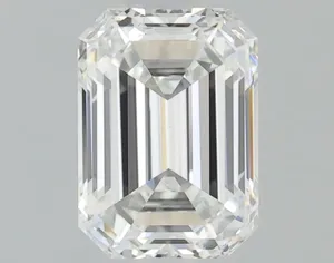 0.54ct EMERALD F VS1 Natural diamond