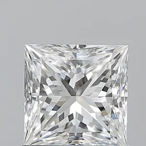 1.01ct PRINCESS G VVS2 Natural diamond