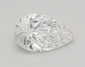 0.67ct PEAR D IF Lab diamond