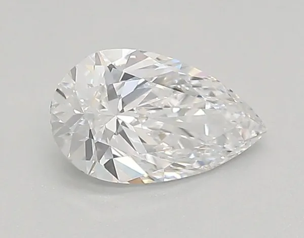 0.67ct PEAR D IF Lab diamond