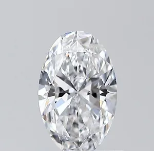 0.59ct OVAL D SI1 Natural diamond