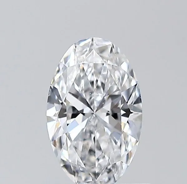 0.59ct OVAL D SI1 Natural diamond