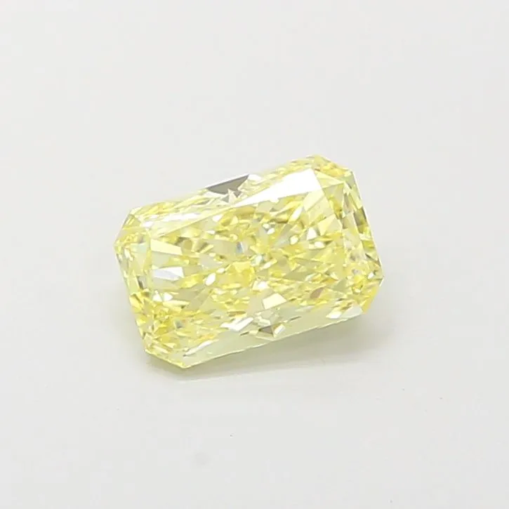 1.02ct RADIANT Fancy Yellow VVS2 Coloured Lab diamond