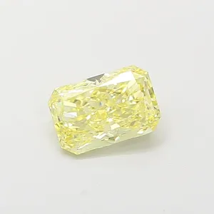 1.02ct RADIANT Fancy Yellow VVS2 Coloured Lab diamond