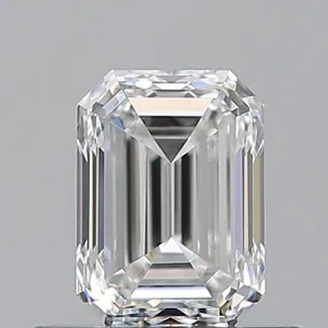 0.71ct EMERALD G VVS2 Natural diamond