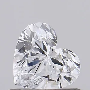 0.53ct HEART D VVS2 Lab diamond
