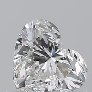0.53ct HEART G IF Natural diamond