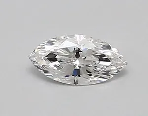 0.39ct MARQUISE D VVS1 Lab diamond
