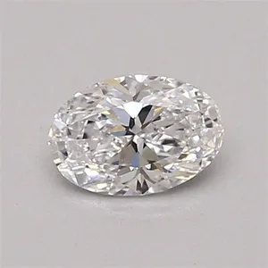 0.39ct OVAL D VVS2 Lab diamond