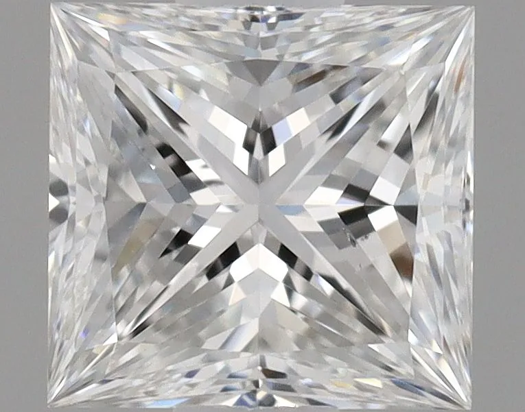 0.60ct PRINCESS E VS2 Natural diamond
