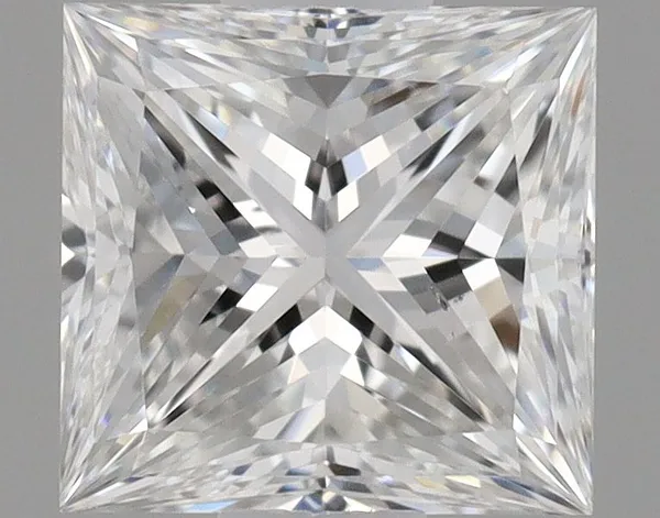 0.6ct PRINCESS E VS2 Natural diamond