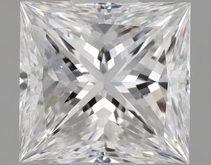 0.6ct PRINCESS E VS2 Natural diamond