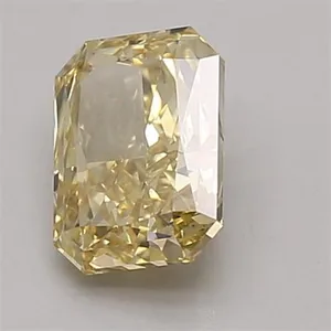1.06ct RADIANT Fancy Vivid Yellow VS2 Coloured Lab diamond