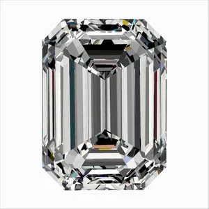 0.4ct EMERALD F VVS2 Natural diamond