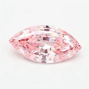 2.09ct MARQUISE Fancy Vivid Pink VVS2 Coloured Lab diamond