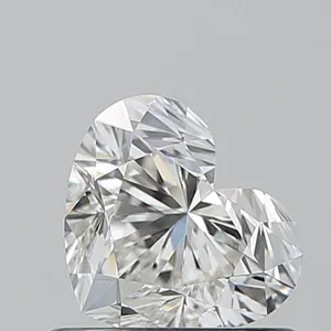 0.7ct HEART H VVS2 Natural diamond