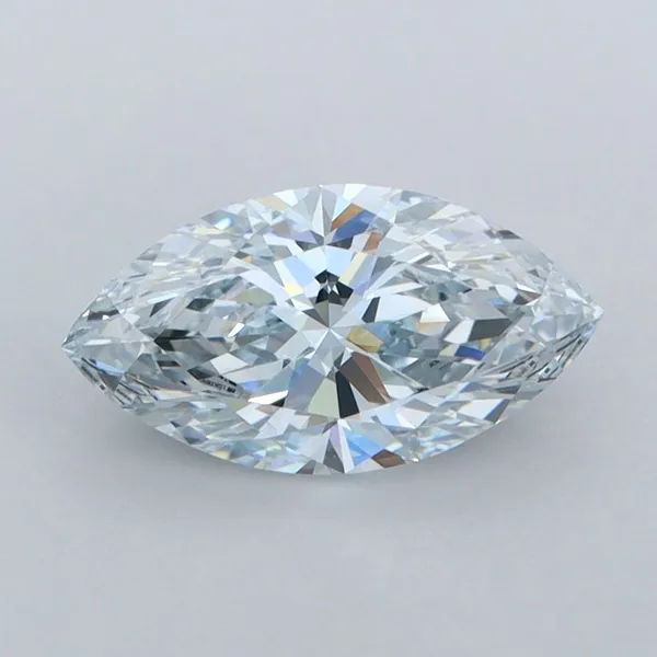 1.21ct MARQUISE Fancy Blue VVS2 Coloured Lab diamond