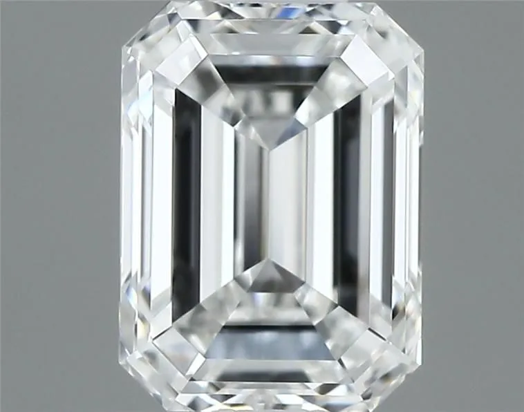 0.60ct EMERALD F VS1 Natural diamond