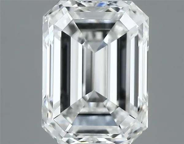 0.6ct EMERALD F VS1 Natural diamond