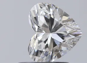 0.82ct HEART G VVS1 Natural diamond