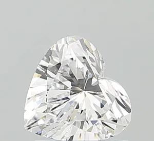 1.04ct HEART D VVS1 Lab diamond