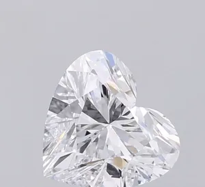 1.08ct HEART D VVS2 Lab diamond