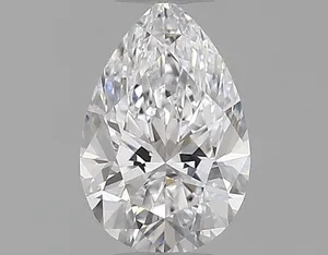 0.3ct PEAR D VVS1 Natural diamond