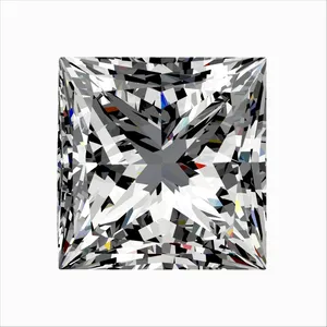 0.3ct PRINCESS G VVS2 Natural diamond