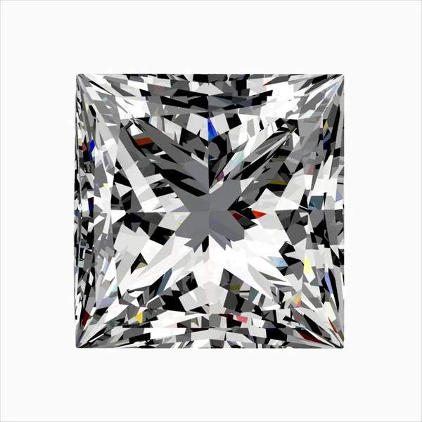 0.3ct PRINCESS G VVS2 Natural diamond