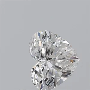 1ct HEART F VVS1 Natural diamond