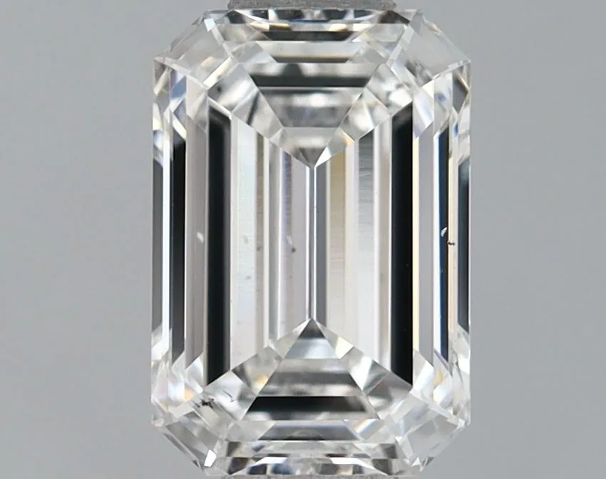 0.82ct EMERALD F VS2 Lab Grown diamond
