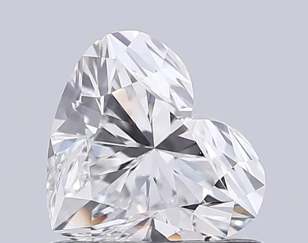 1.04ct HEART D VVS1 Lab diamond