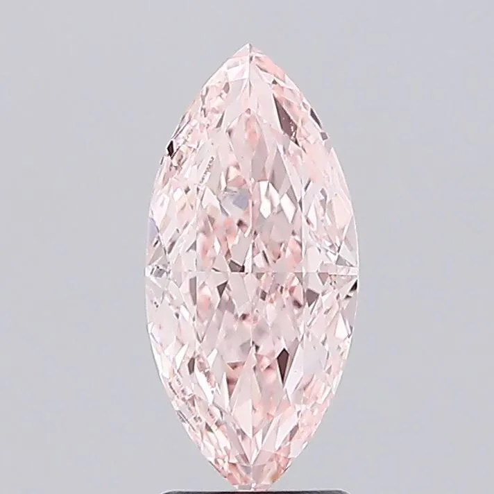 2.50ct MARQUISE Fancy Intense Pink VS1 Coloured Lab diamond