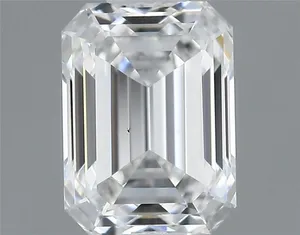0.4ct EMERALD E VS2 Natural diamond